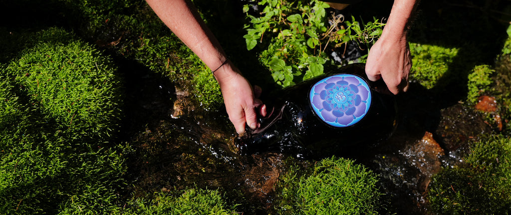 Collecting Ormus Rich Water from our Mountain Spring