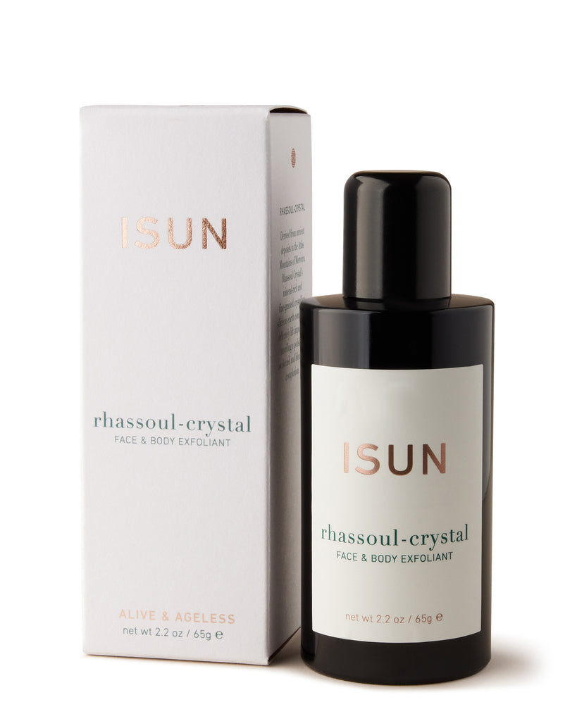 ISUN Rhassoul-Crystal Exfoliant 100ml Bottle with Box