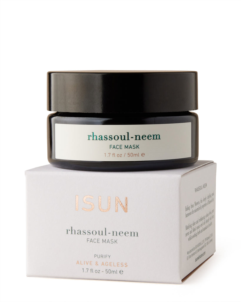 ISUN Rhassoul-Neem Face Mask 50ml Jar